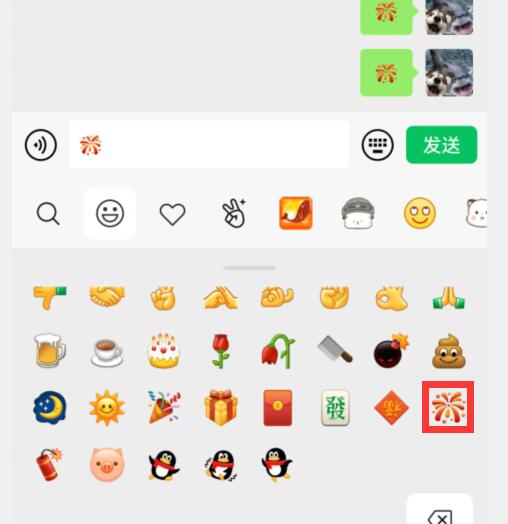 怎么在朋友圈放烟花-微信的烟花特效是怎么发送的？